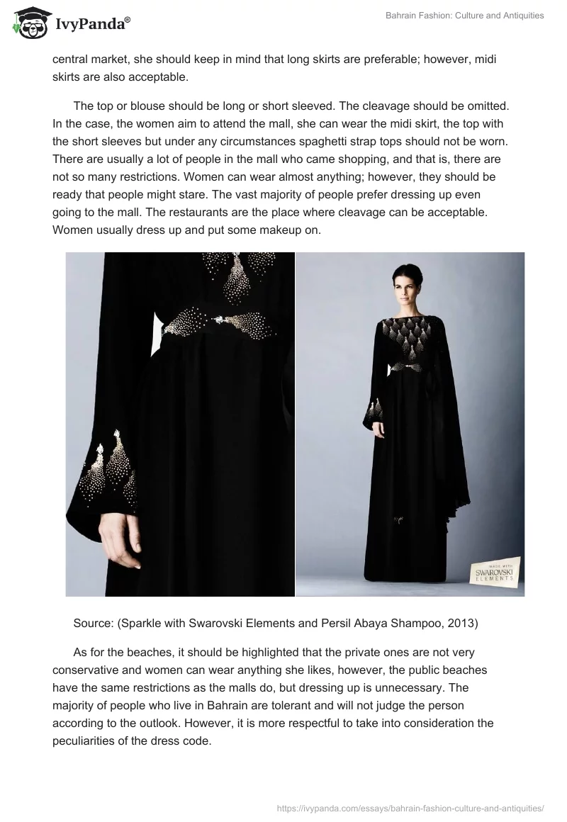 Bahrain Fashion: Culture and Antiquities. Page 3