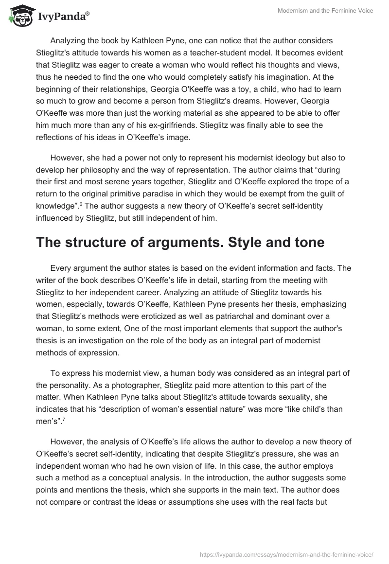 Modernism and the Feminine Voice. Page 3