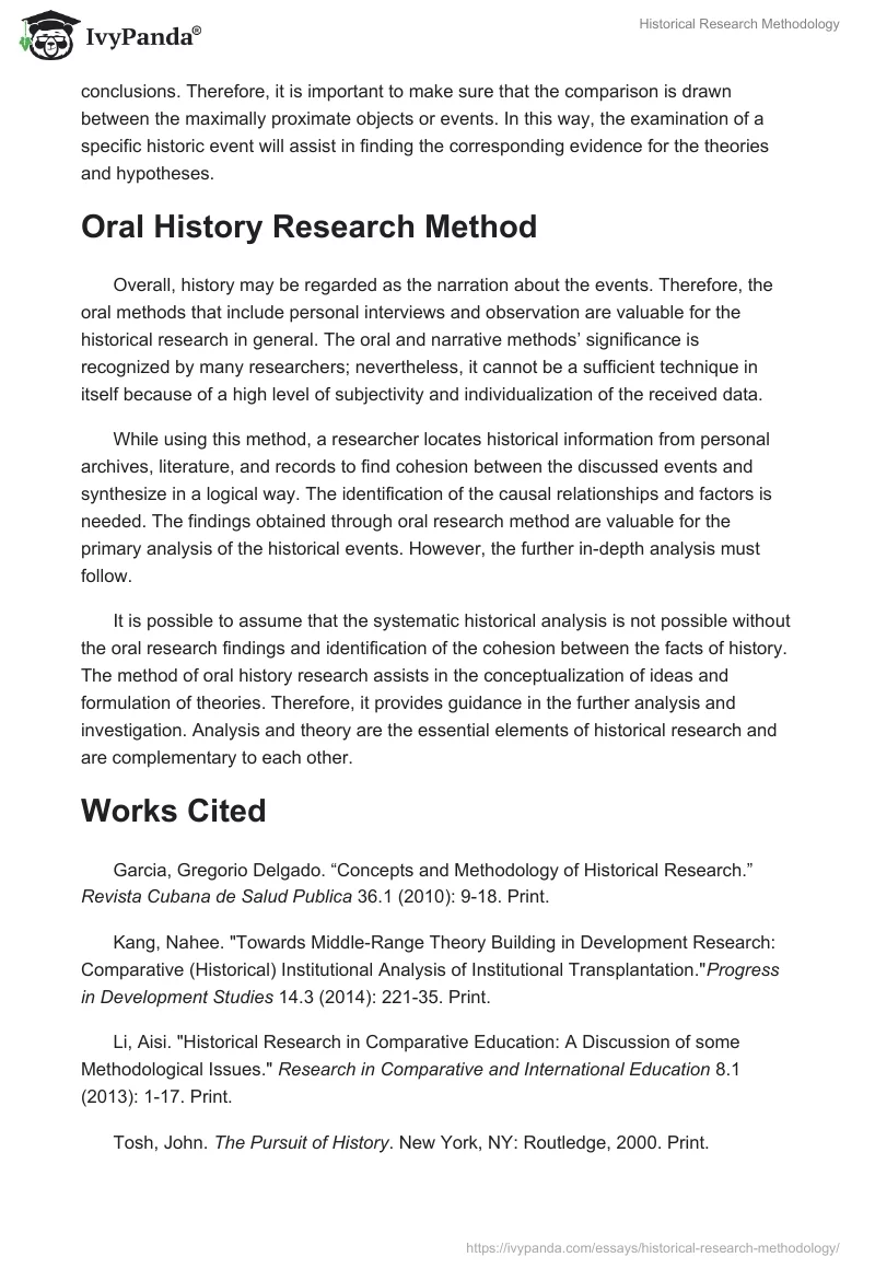 Historical Research Methodology. Page 2