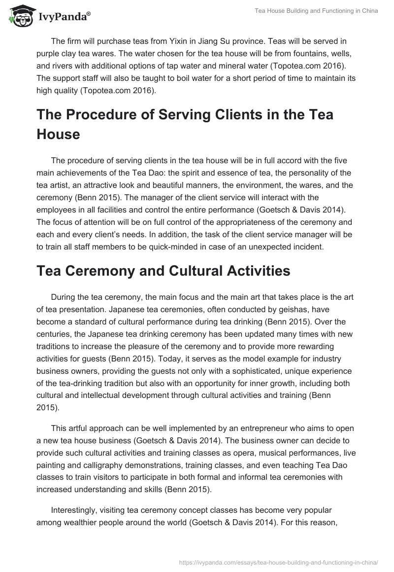 Tea House Building and Functioning in China. Page 4