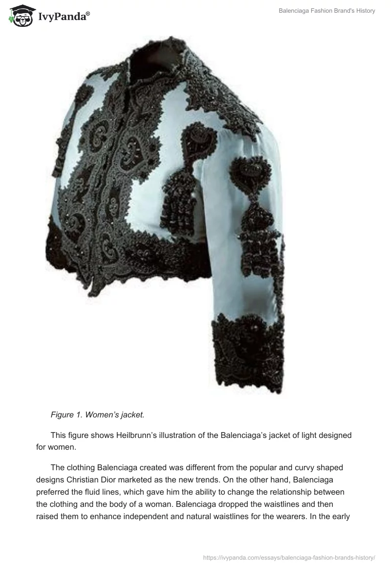 Balenciaga Fashion Brand's History. Page 3