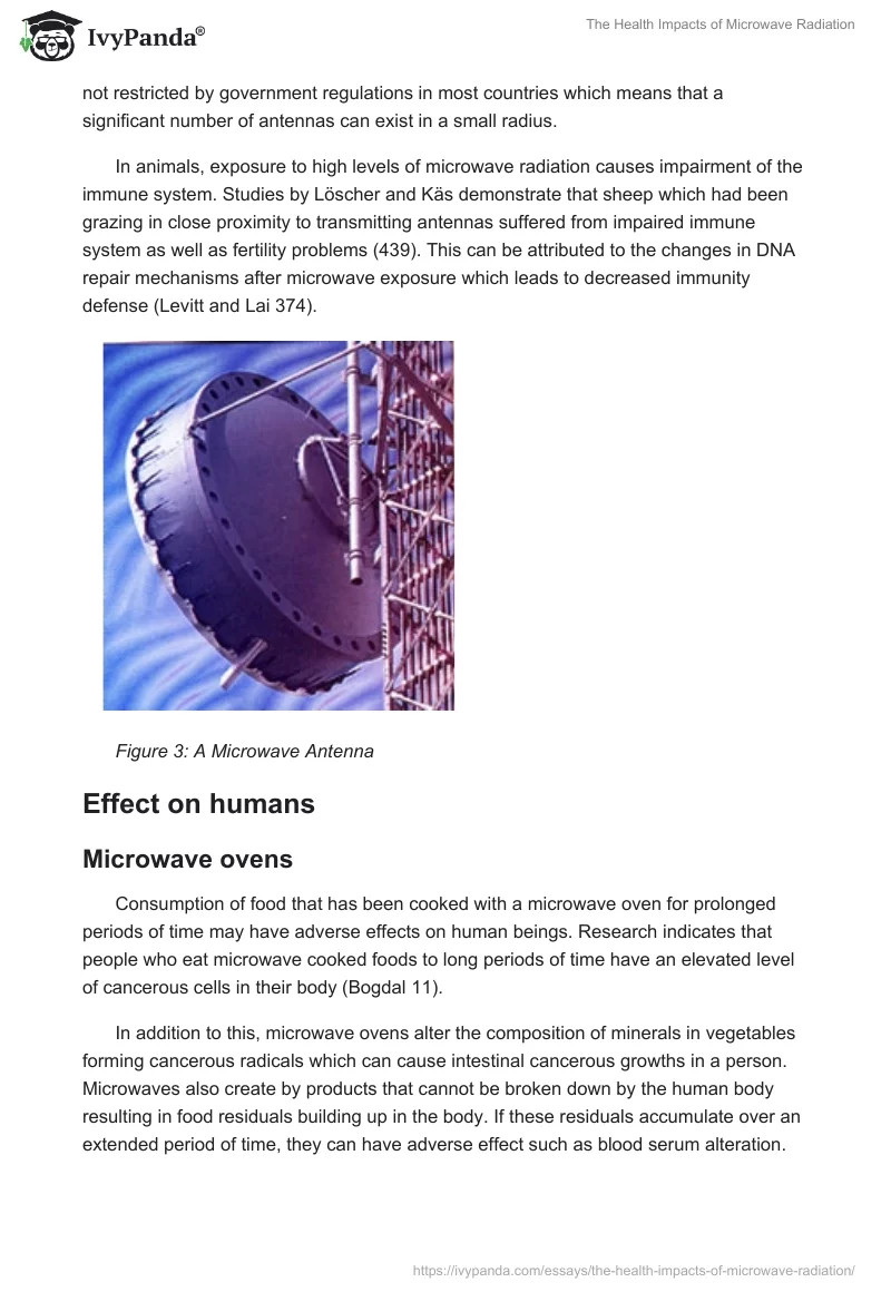 The Health Impacts of Microwave Radiation. Page 5