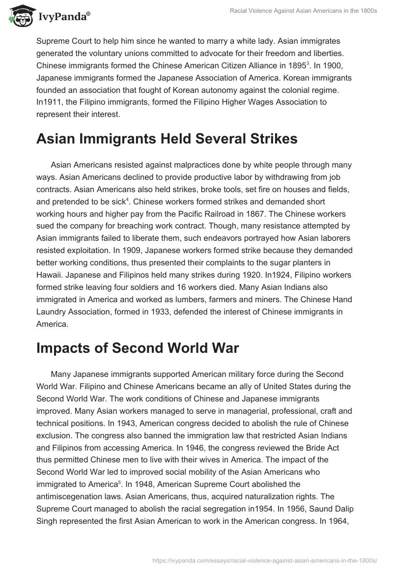 Racial Violence Against Asian Americans in the 1800s. Page 3