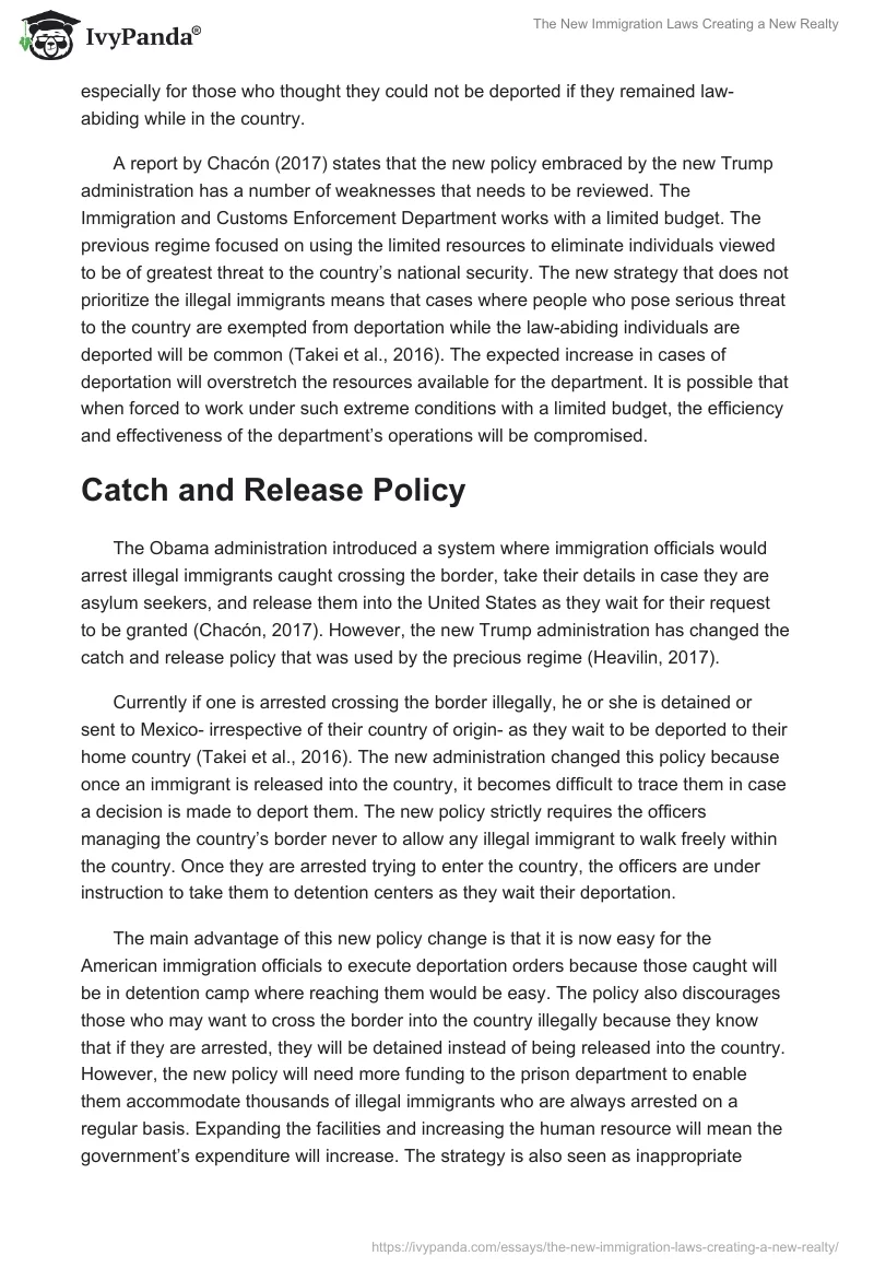 The New Immigration Laws Creating a New Realty. Page 2