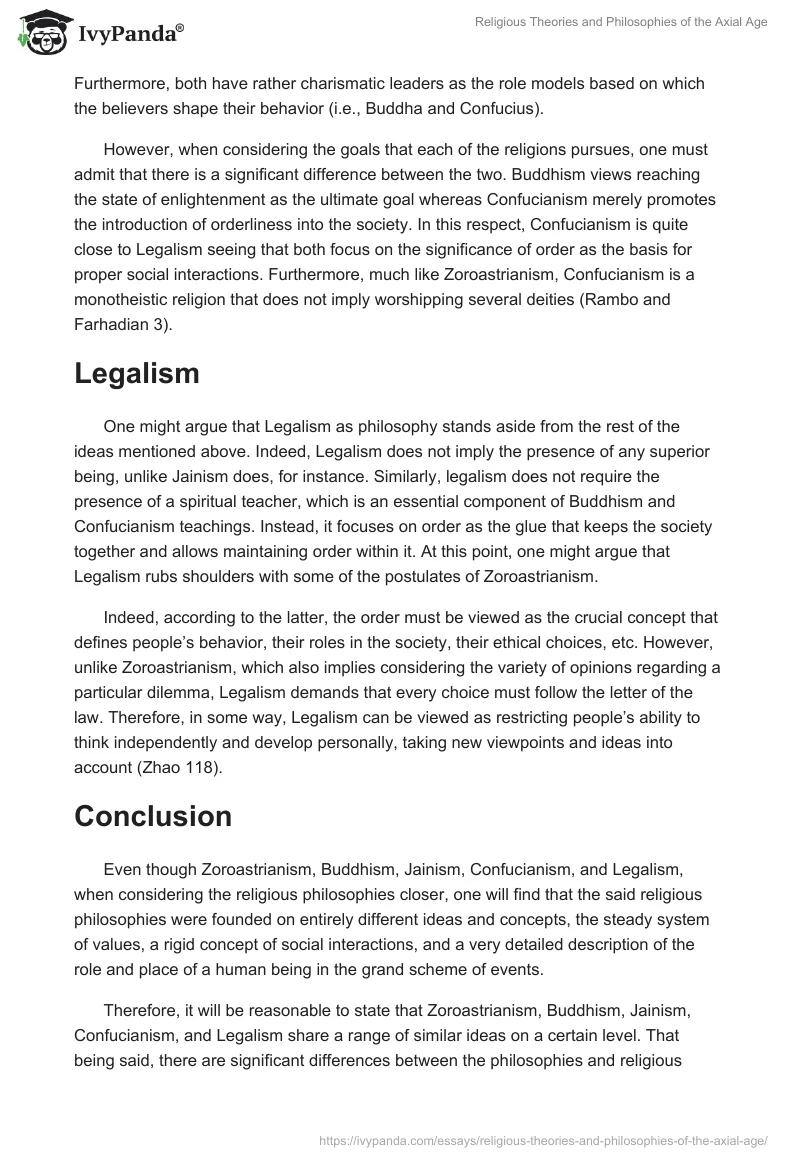 Religious Theories and Philosophies of the Axial Age. Page 3