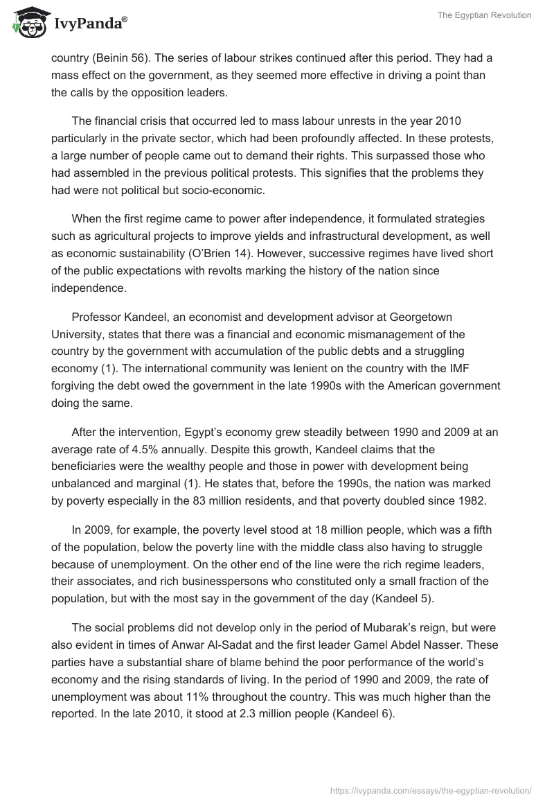 The Egyptian Revolution. Page 2
