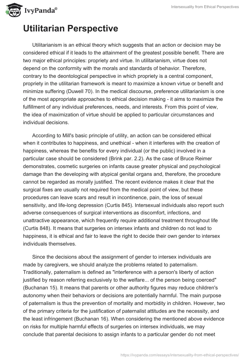 Intersexuality from Ethical Perspectives. Page 2