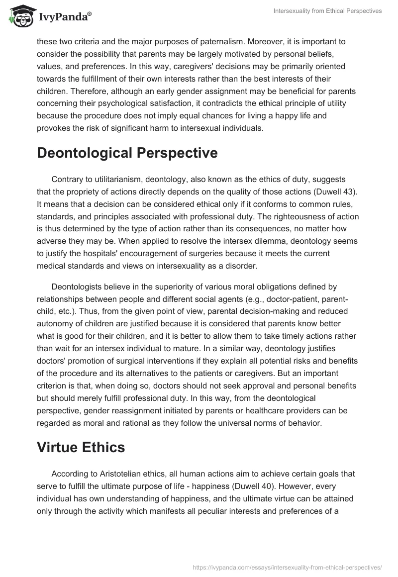 Intersexuality from Ethical Perspectives. Page 3