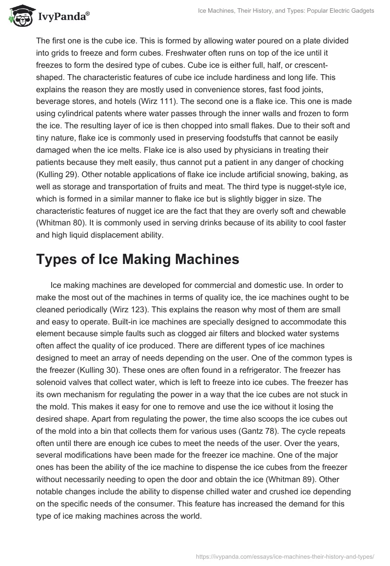 Ice Machines, Their History, and Types: Popular Electric Gadgets. Page 2