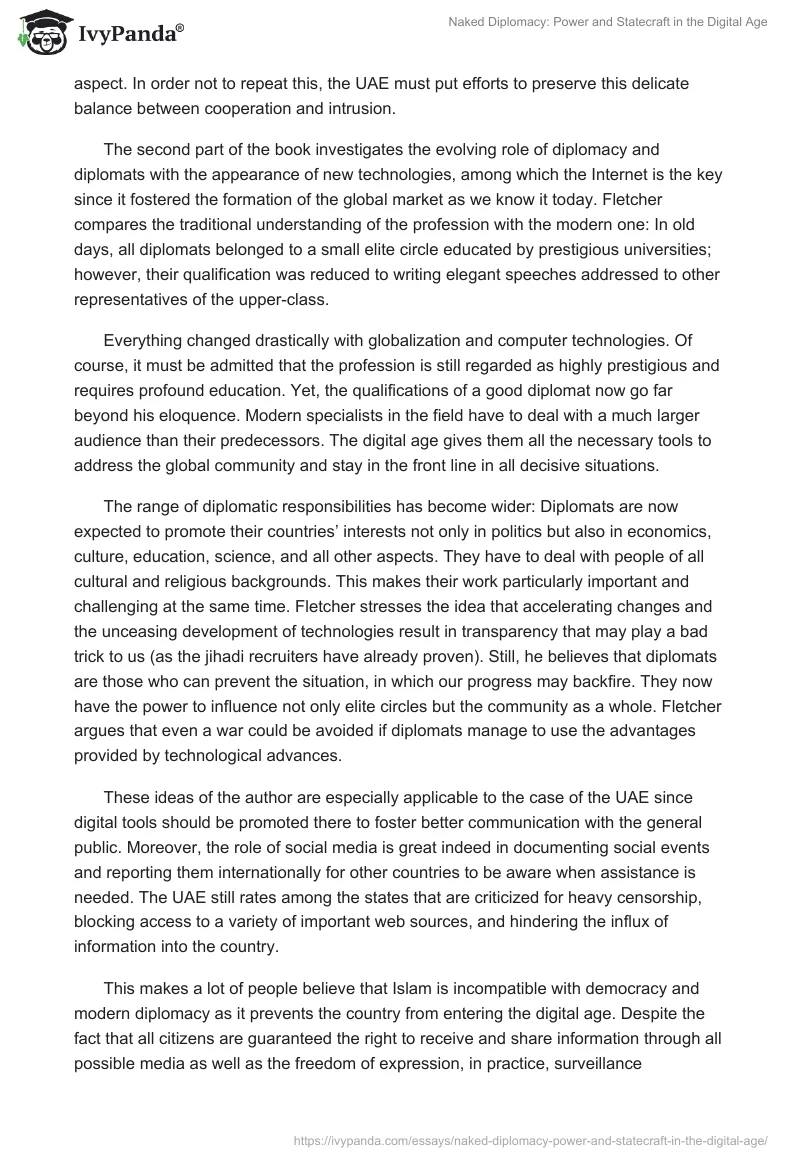 Naked Diplomacy: Power and Statecraft in the Digital Age. Page 3