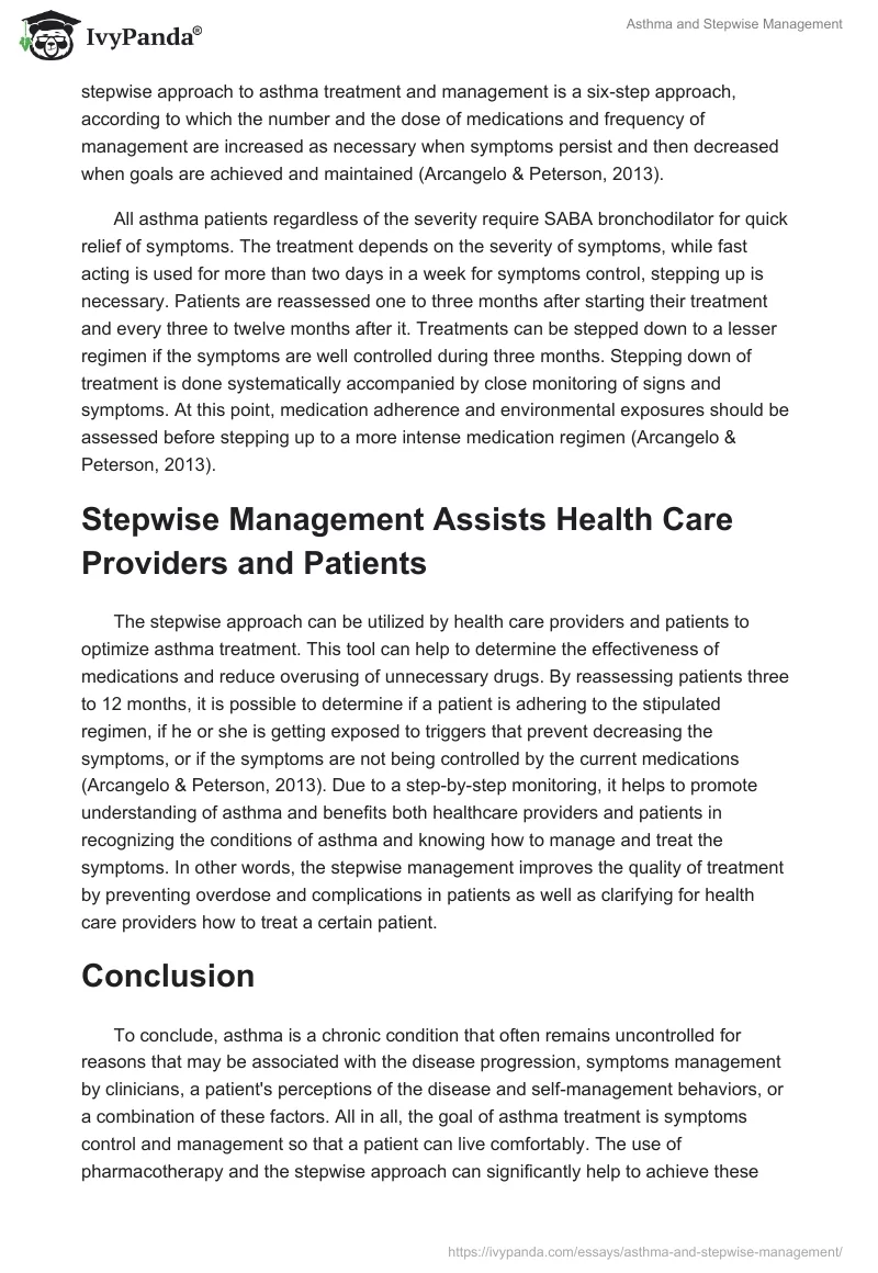 Asthma and Stepwise Management. Page 3