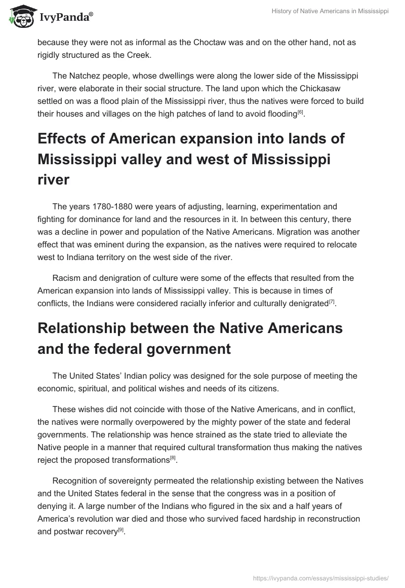 History of Native Americans in Mississippi. Page 2
