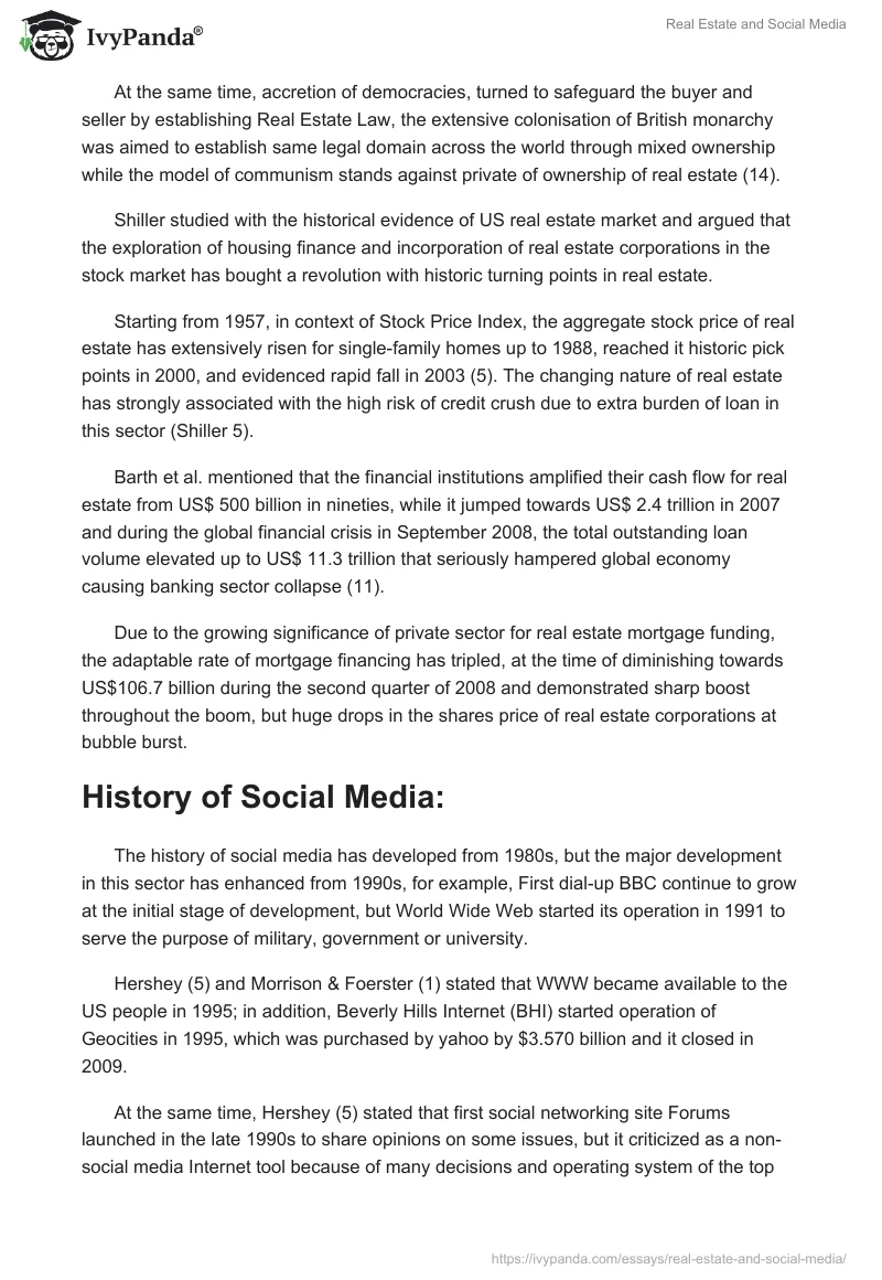 Real Estate and Social Media. Page 2