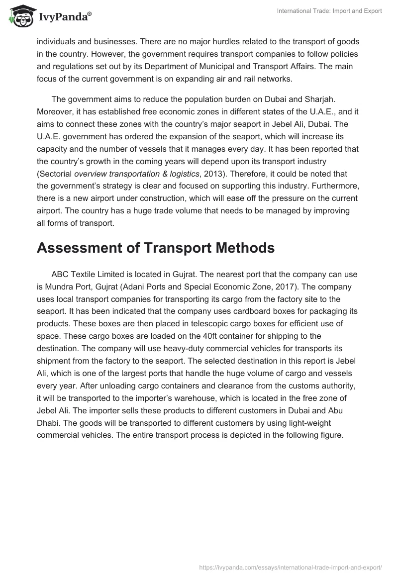International Trade: Import and Export. Page 3