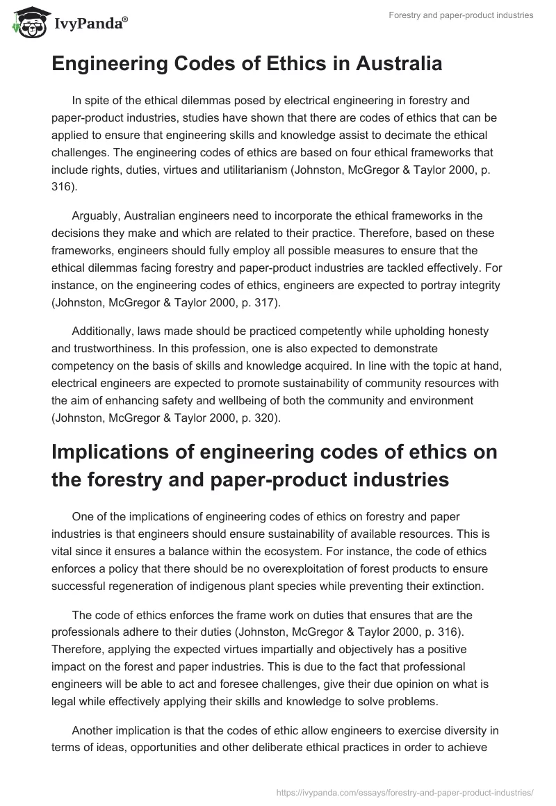 Forestry and paper-product industries. Page 4