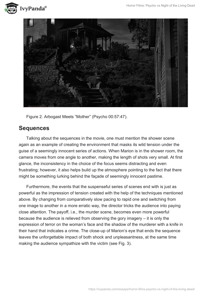 Horror Films: "Psycho" vs "Night of the Living Dead". Page 3