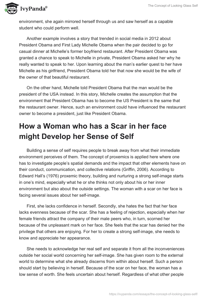 The Concept of "Looking Glass Self". Page 3