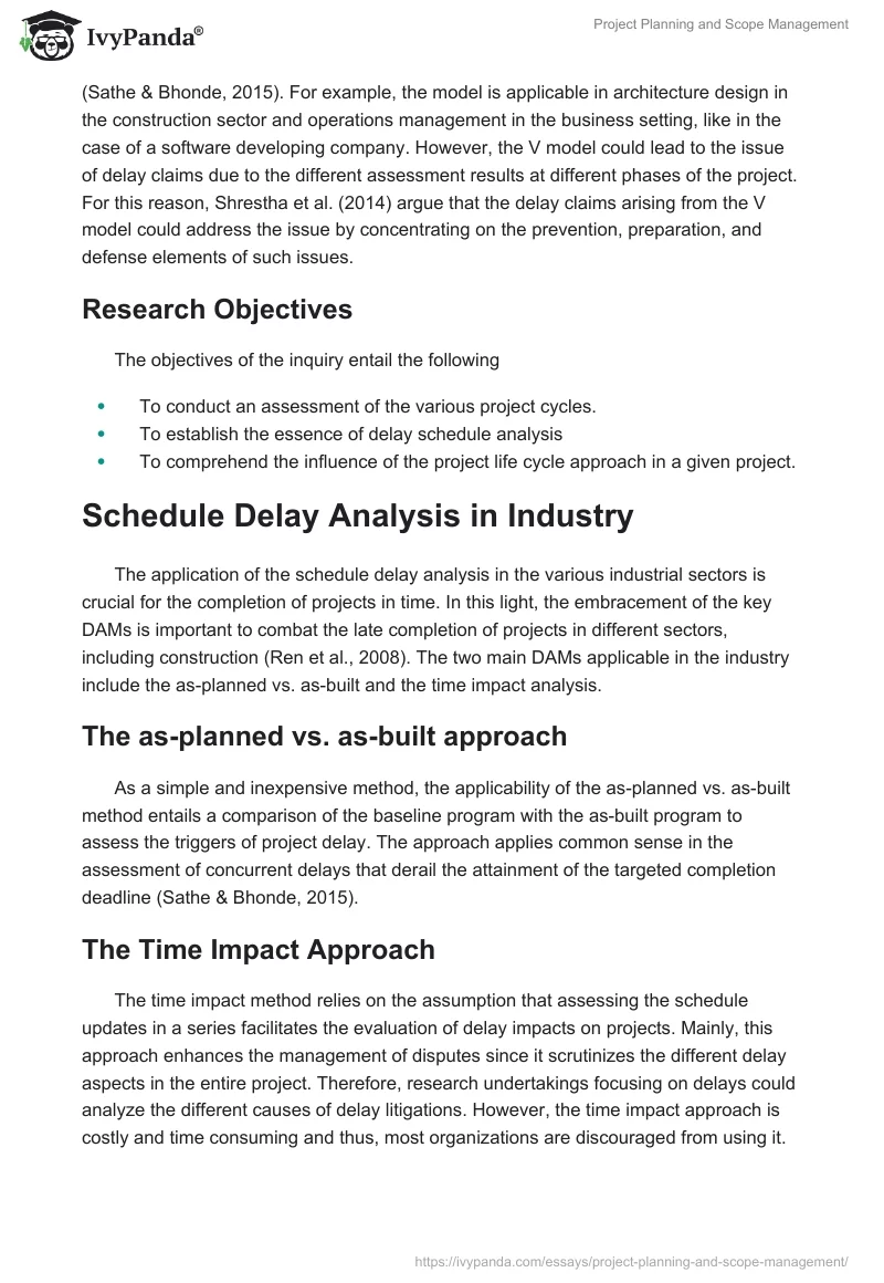 Project Planning and Scope Management. Page 4