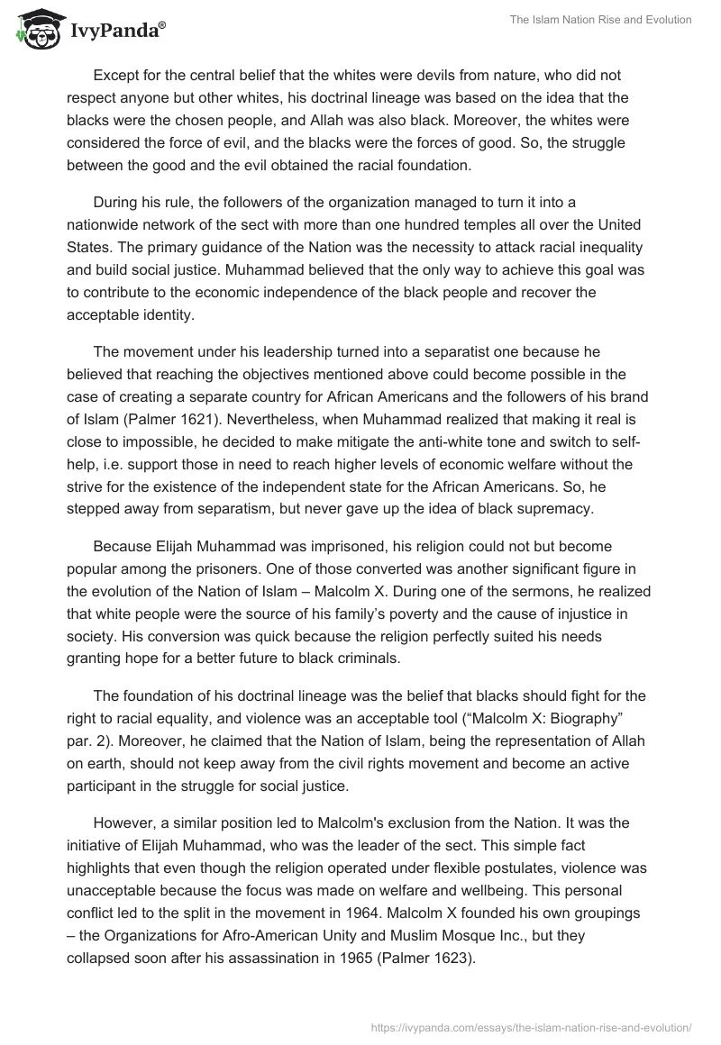The Islam Nation Rise and Evolution. Page 2