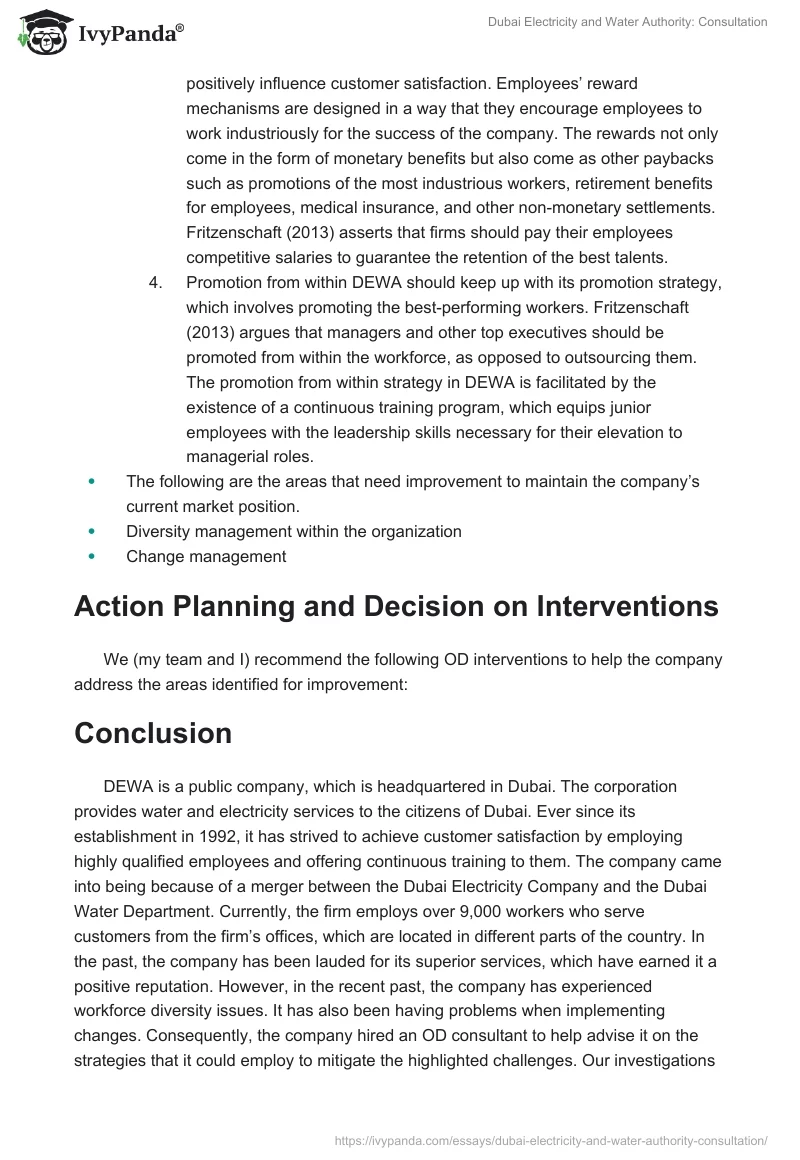 Dubai Electricity and Water Authority: Consultation. Page 4