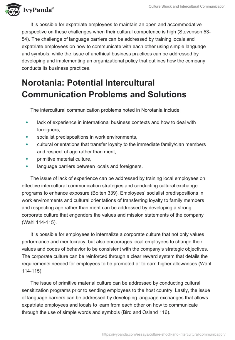 Culture Shock and Intercultural Communication. Page 2