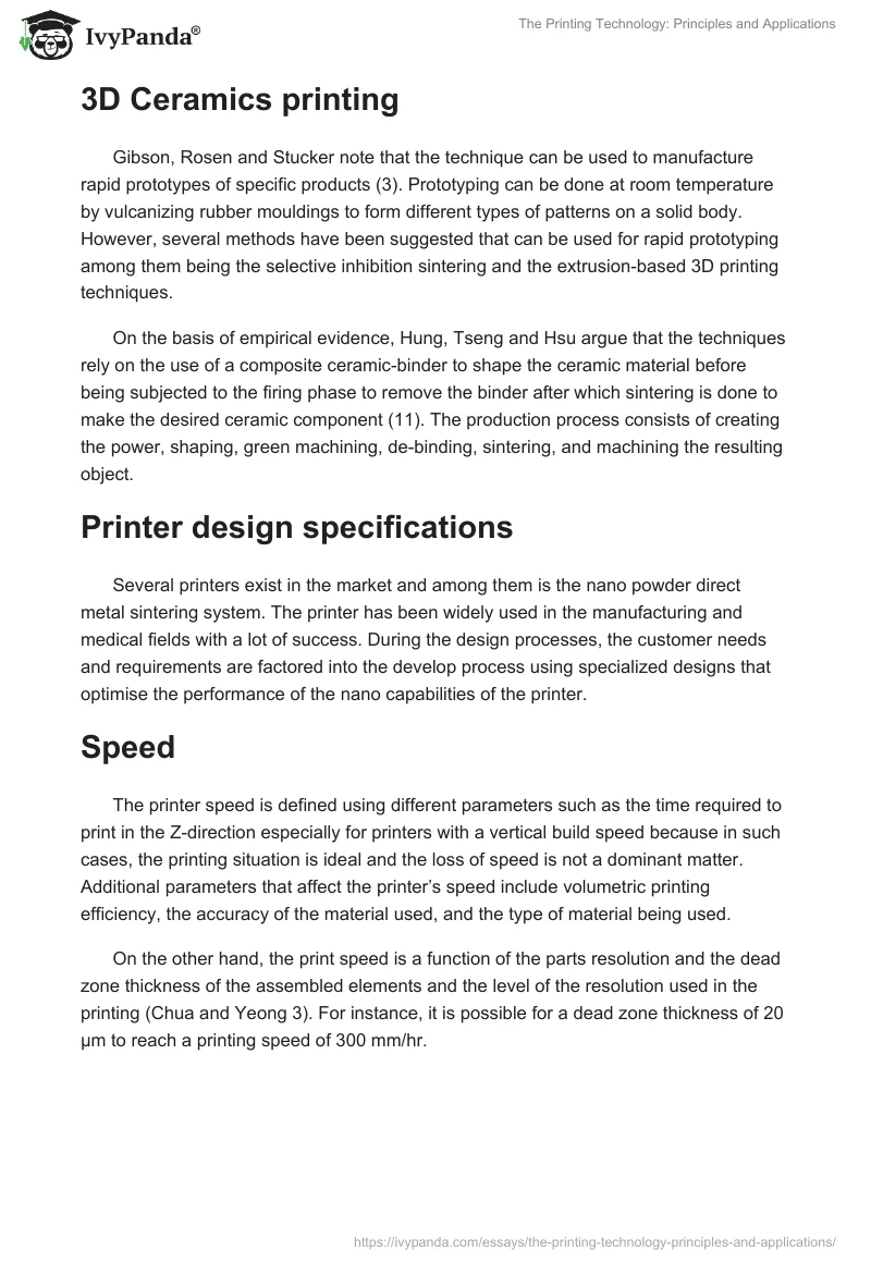 The Printing Technology: Principles and Applications. Page 4