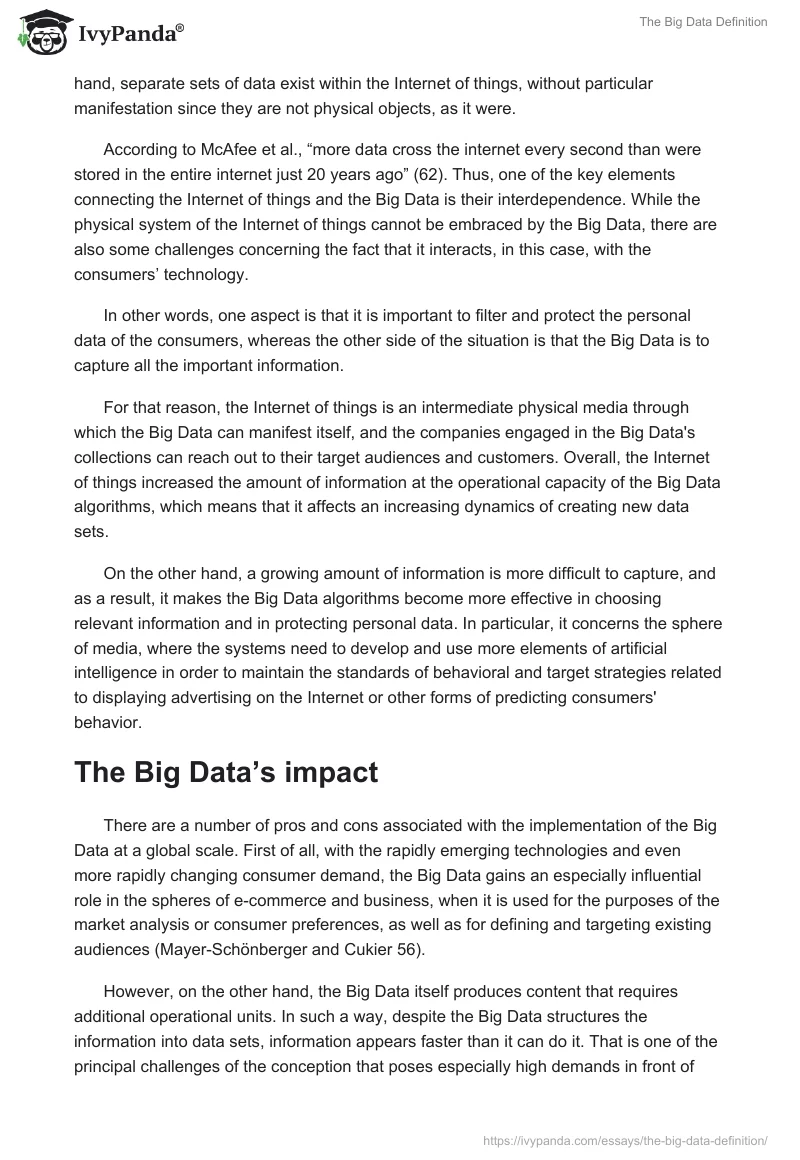 The Big Data Definition. Page 4