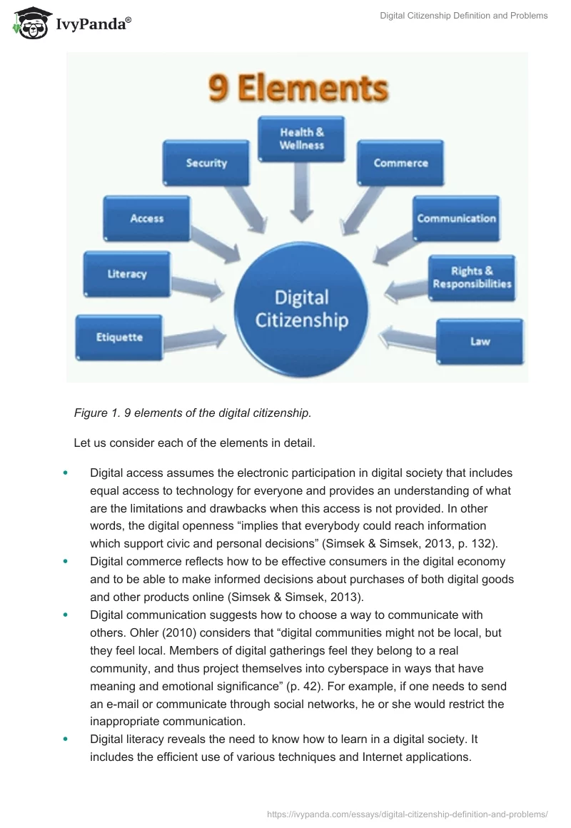 Digital Citizenship Definition and Problems. Page 4