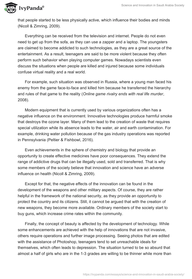 Science and Innovation in Saudi Arabia Society. Page 4