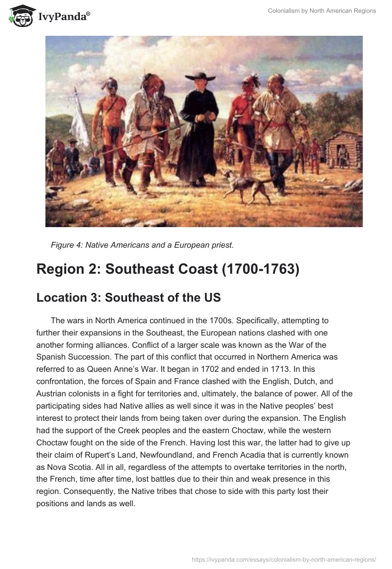 Colonialism by North American Regions. Page 5