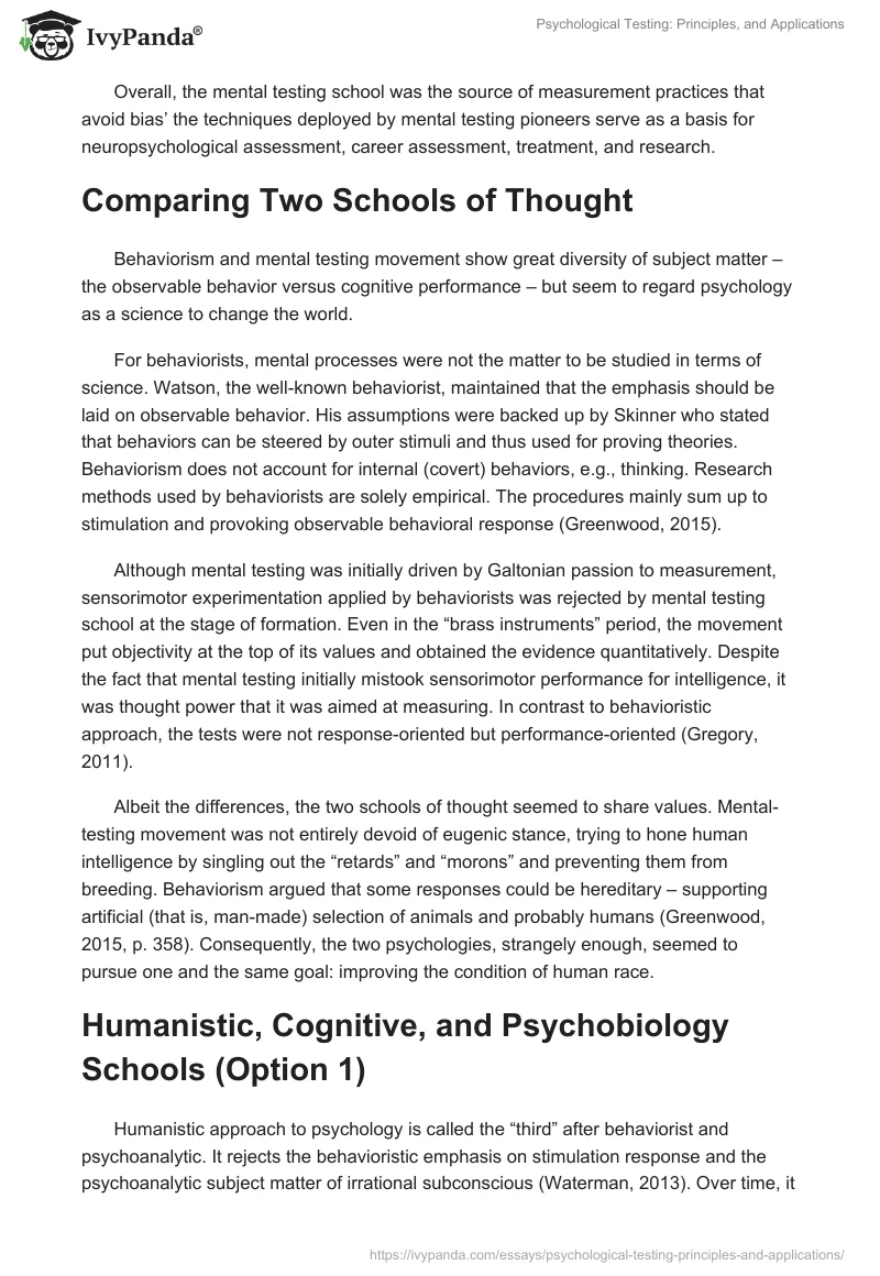 Psychological Testing: Principles, and Applications. Page 2