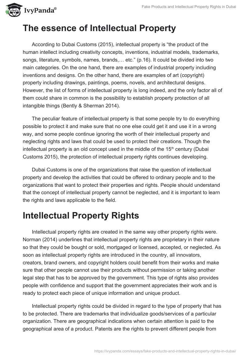 Fake Products and Intellectual Property Rights in Dubai. Page 2