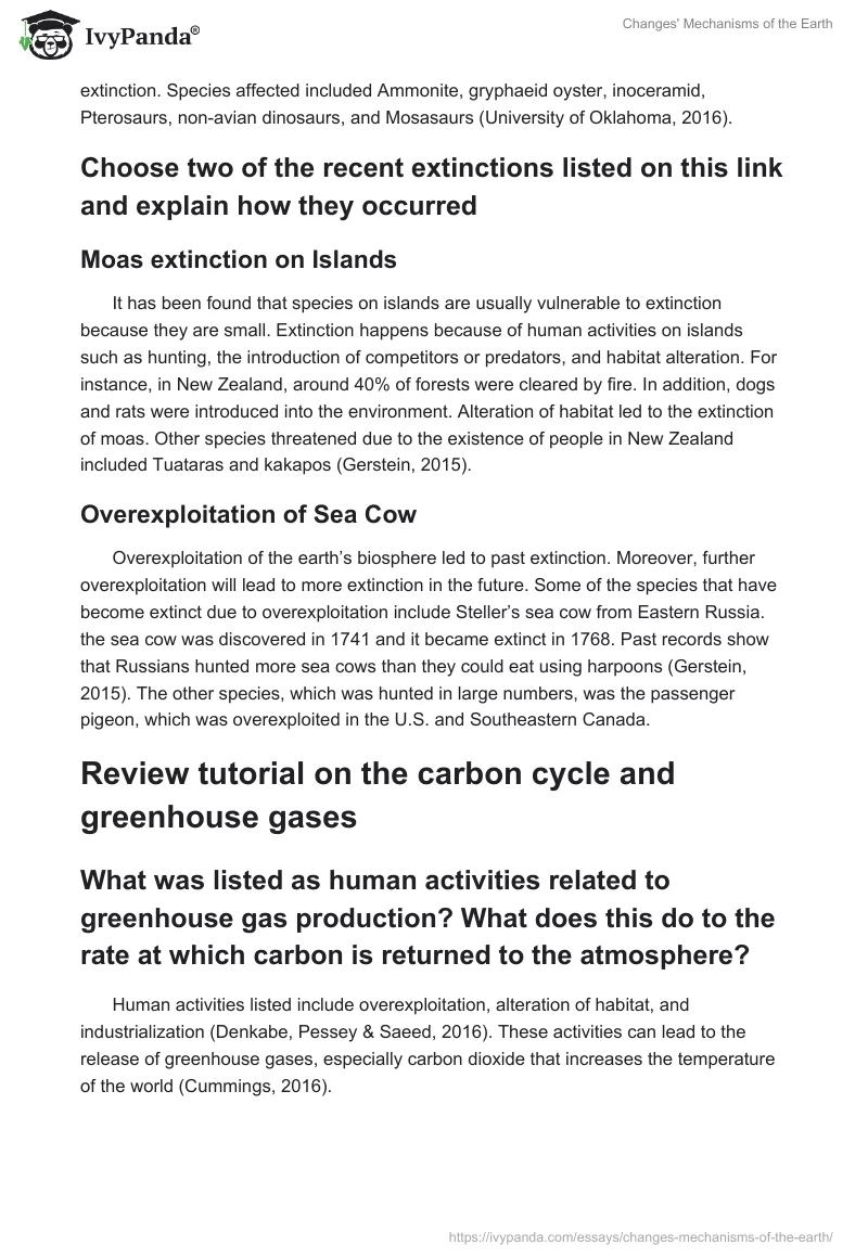 Changes' Mechanisms of the Earth. Page 4
