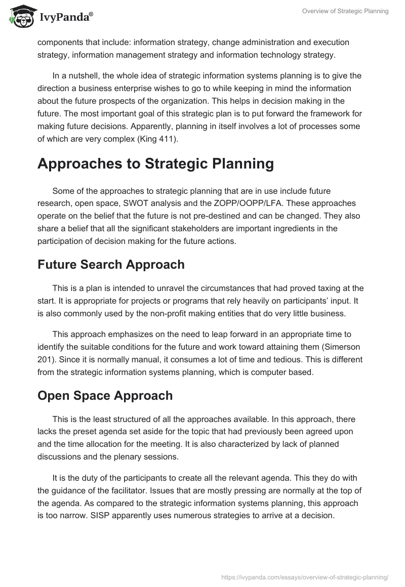 Overview of Strategic Planning. Page 4