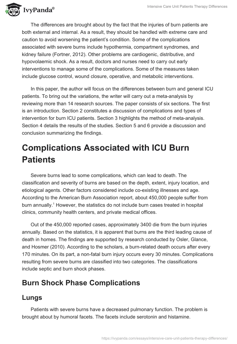 Intensive Care Unit Patients Therapy Differences. Page 2