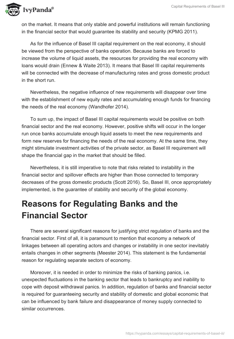 Capital Requirements of Basel III. Page 2