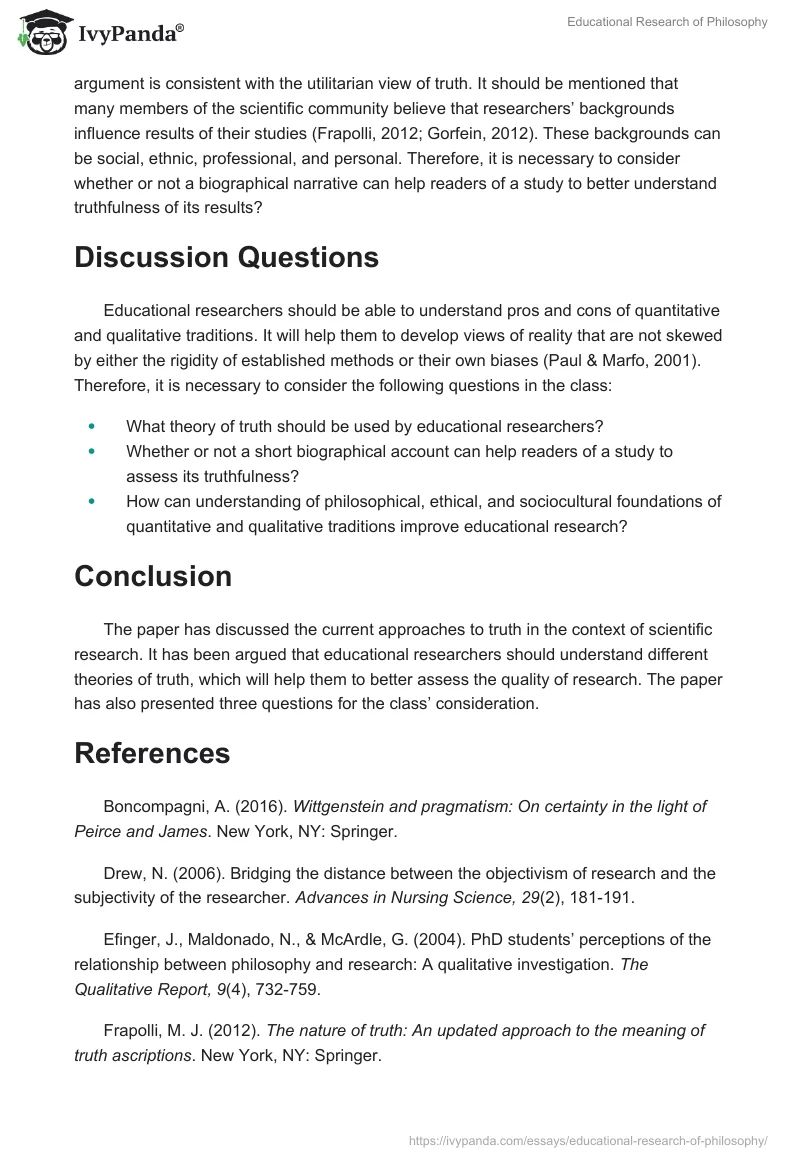 Educational Research of Philosophy. Page 2
