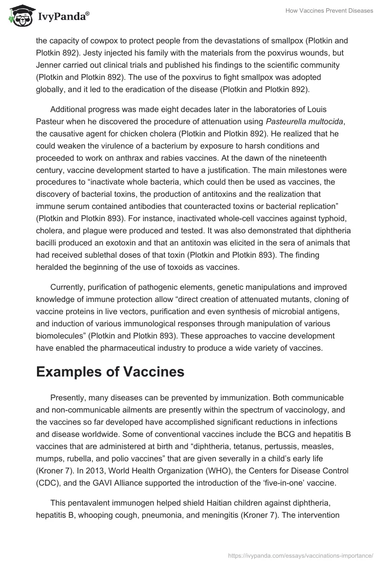 How Vaccines Prevent Diseases. Page 2