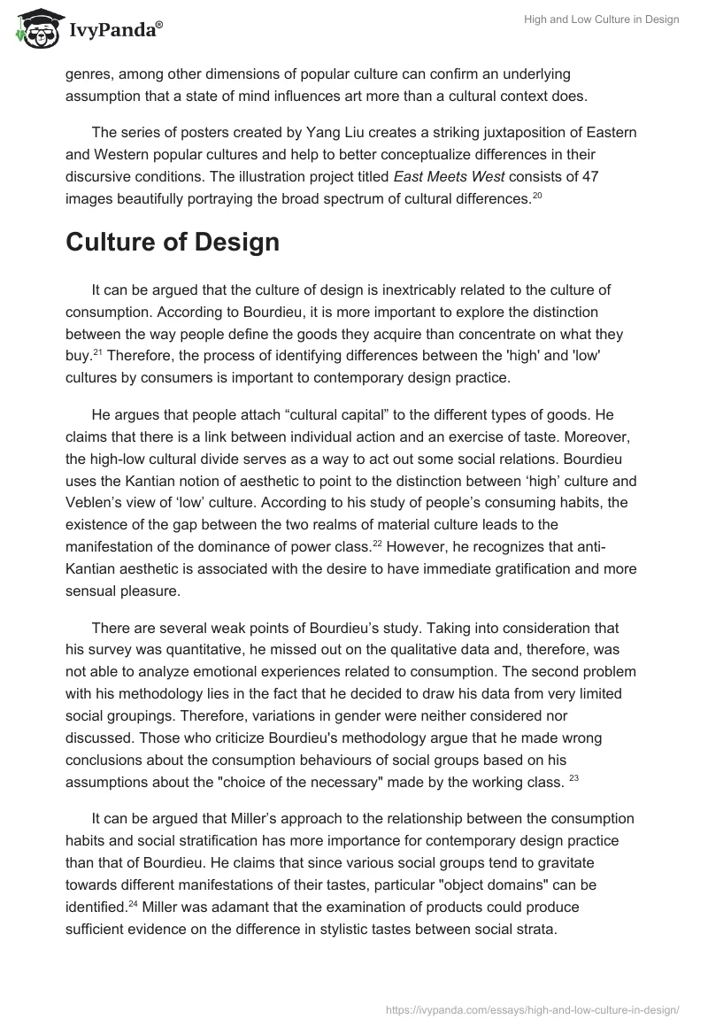 "High" and "Low" Culture in Design. Page 4