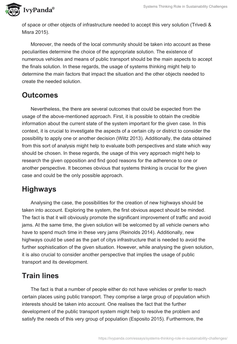 Systems Thinking Role in Sustainability Challenges. Page 4