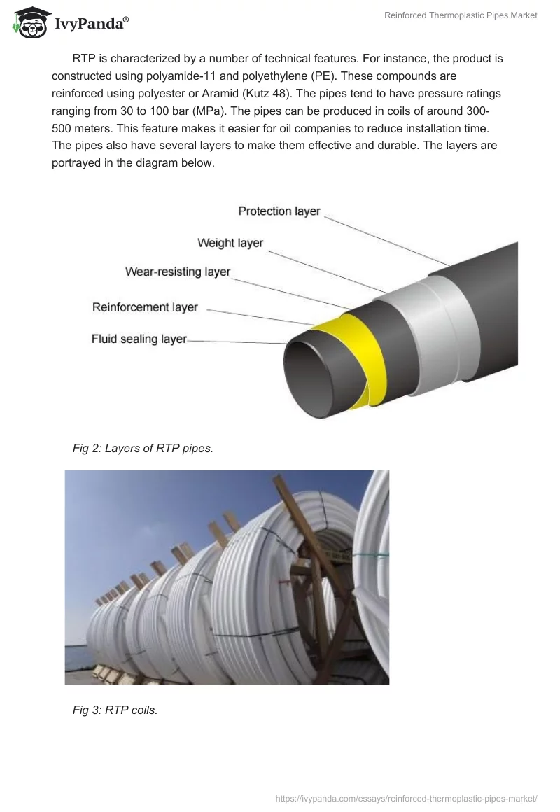 Reinforced Thermoplastic Pipes Market. Page 4