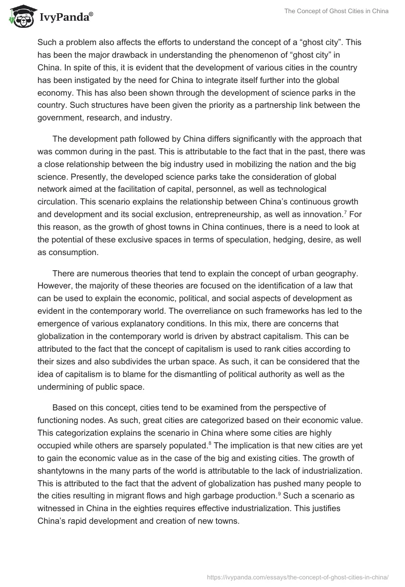 The Concept of "Ghost Cities" in China. Page 4