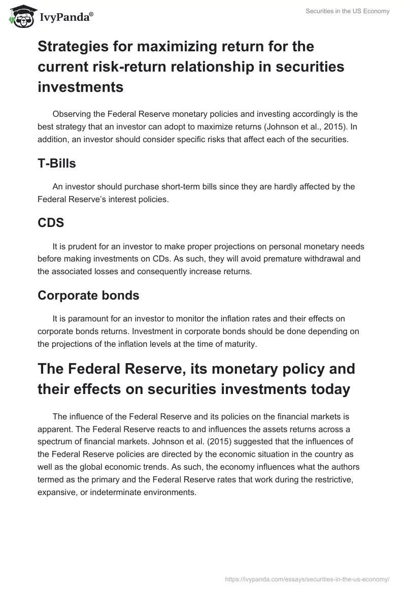Securities in the US Economy. Page 4