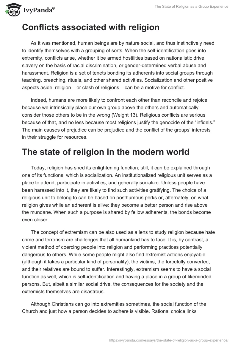 The State of Religion as a Group Experience. Page 3