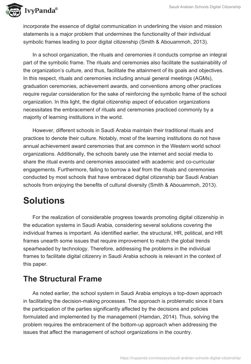 Saudi Arabian Schools Digital Citizenship. Page 3