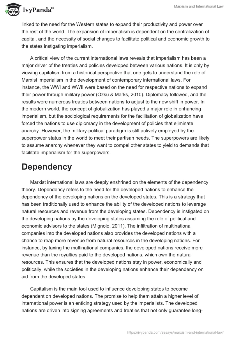 Marxism and International Law. Page 2