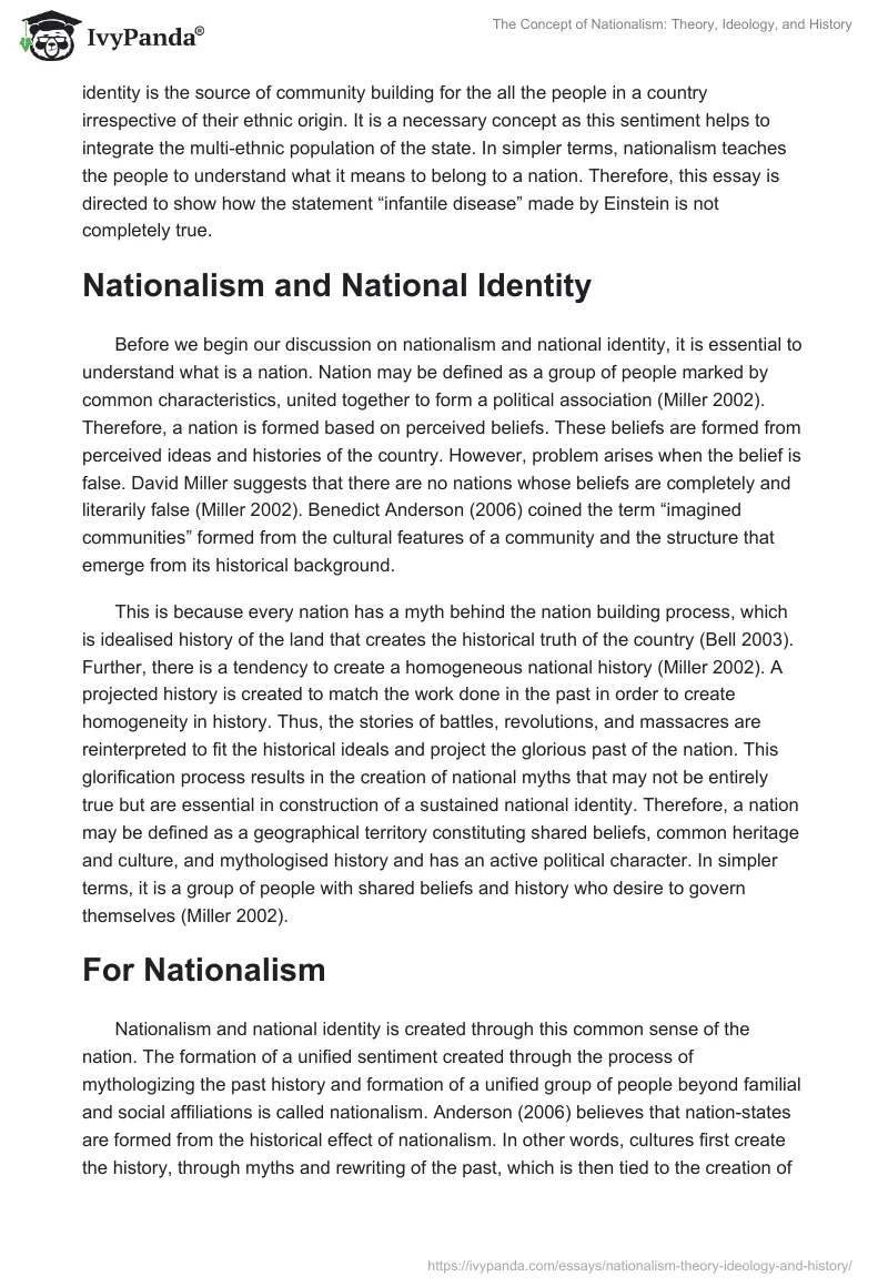 The Concept of Nationalism: Theory, Ideology, and History. Page 2