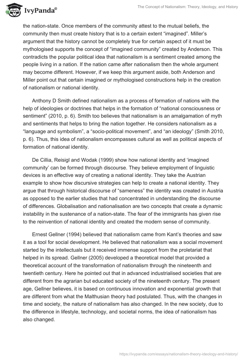 The Concept of Nationalism: Theory, Ideology, and History. Page 3