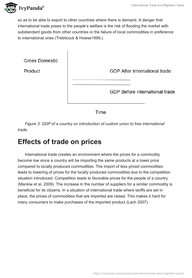 International Trade and Migration Gains. Page 4