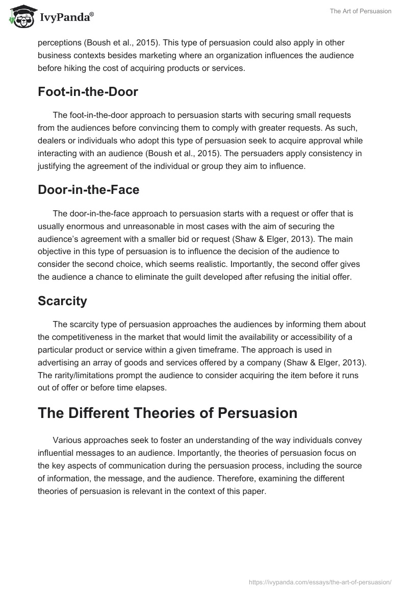 The Art of Persuasion. Page 5